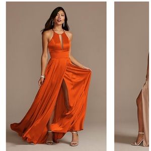 Galina Signature Keyhole Criss Cross David's Bridal Dress